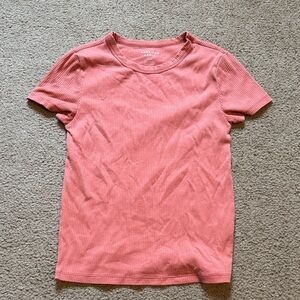 American Eagle Outfitters Pink Short Sleeve Tee